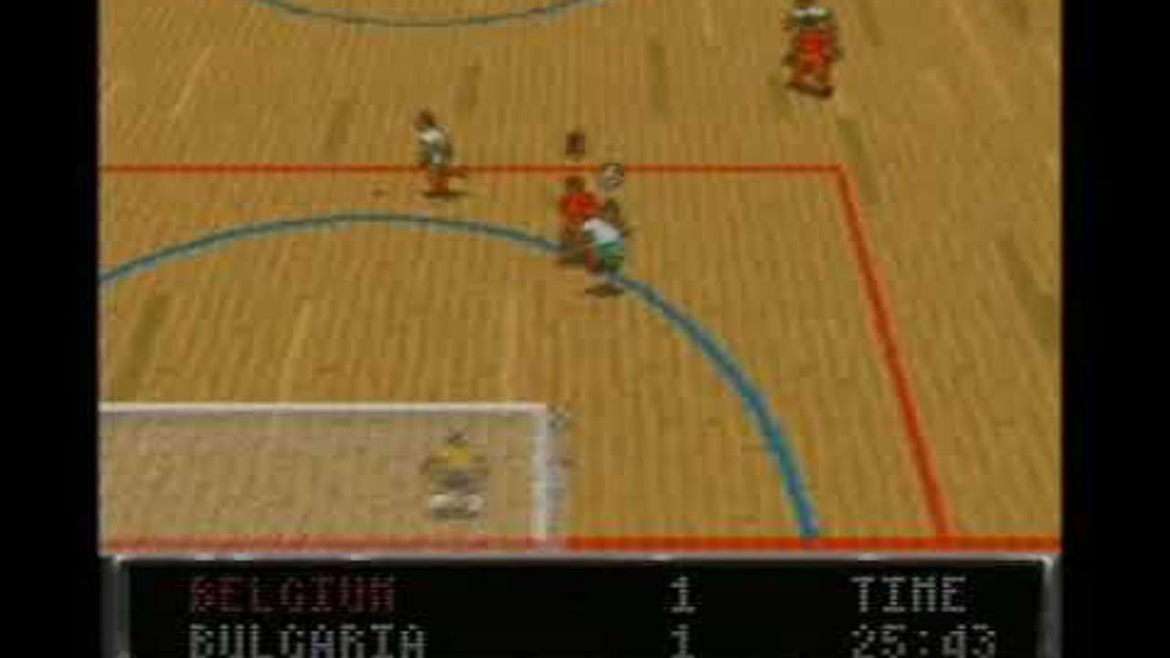 World Cup Striker (SNES) - Indoor Gameplay 1/2