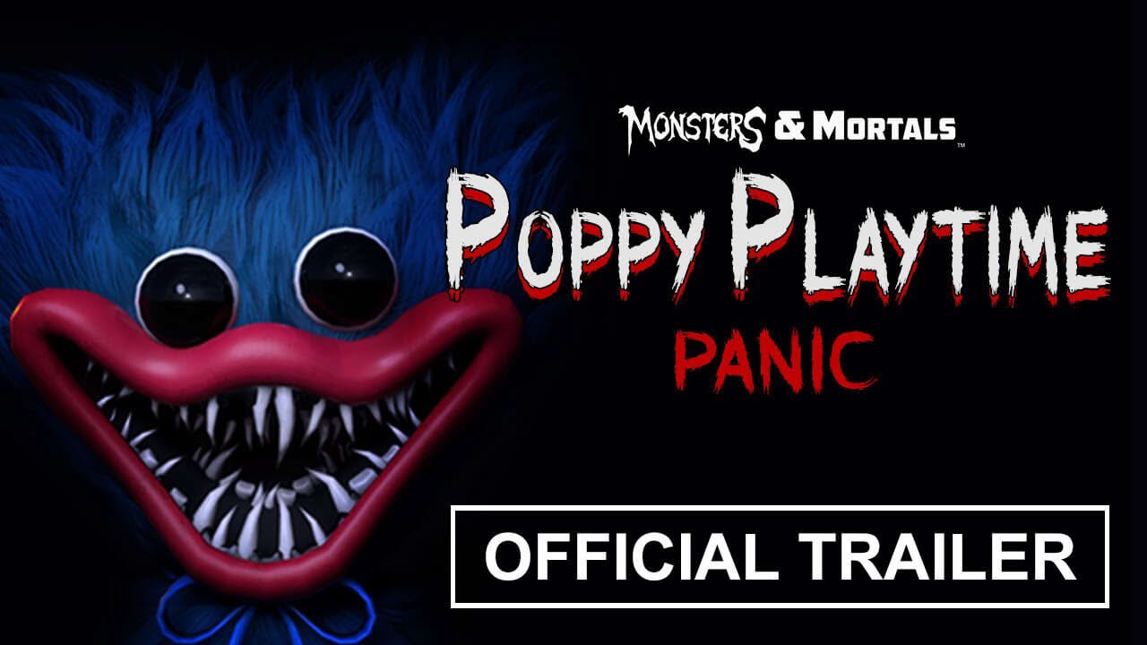 DARK DECEPTION: MONSTERS & MORTALS - POPPY PLAYTIME PANIC DLC OFFICIAL TRAILER