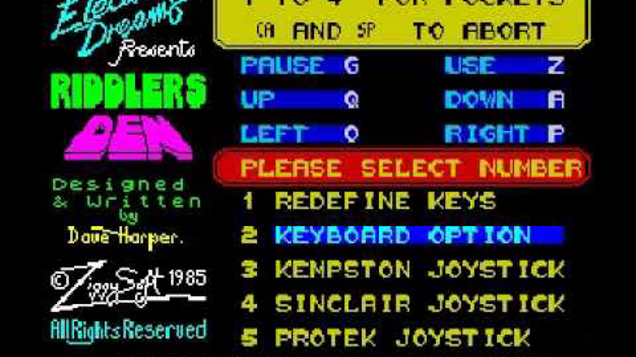 Riddler's Den (ZX Spectrum)