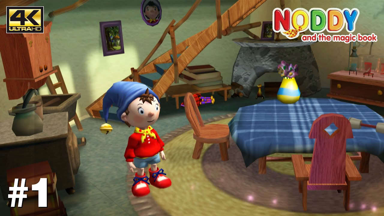 Noddy and The Magic Book - PS2 Gameplay Playthrough 4k 2160p (PCSX2) PART 1