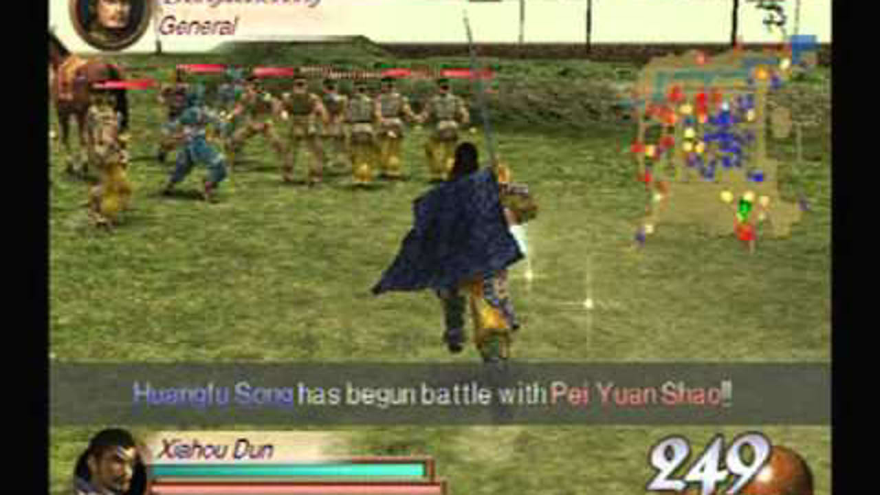 [Old] Dynasty Warriors 3 Xiahou Dun Yellow Turban Rebellion