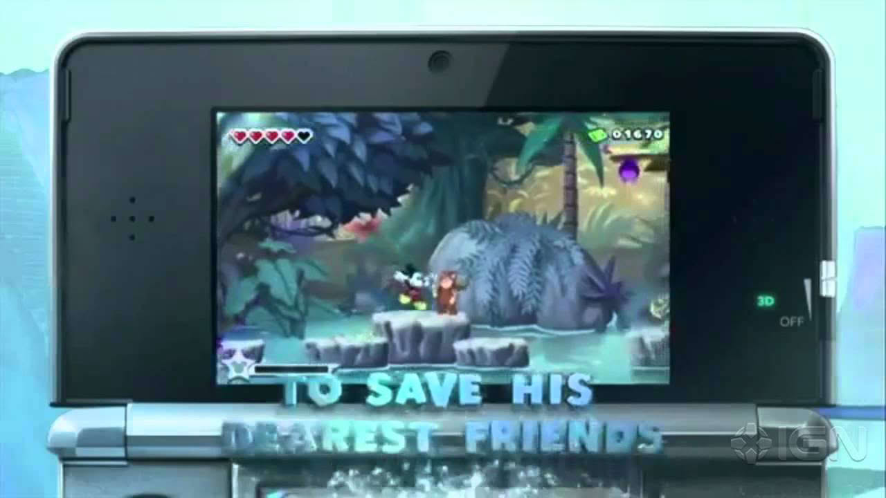 Epic Mickey: Power of Illusion Gameplay Trailer - E3 2012