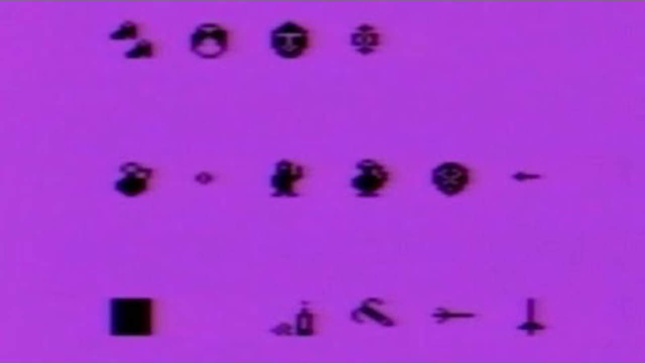 Swordquest Fireworld Atari 2600 Complete Game Gameplay