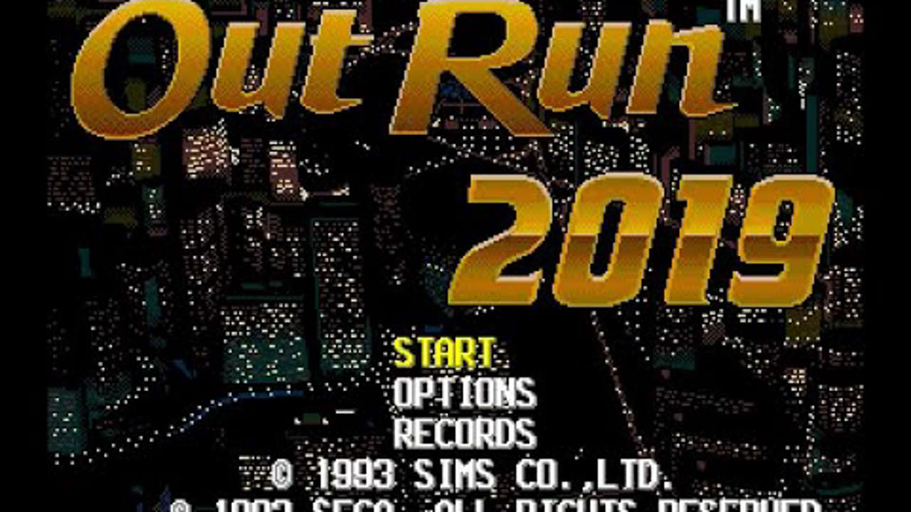 Mega Drive Longplay [150] Outrun 2019