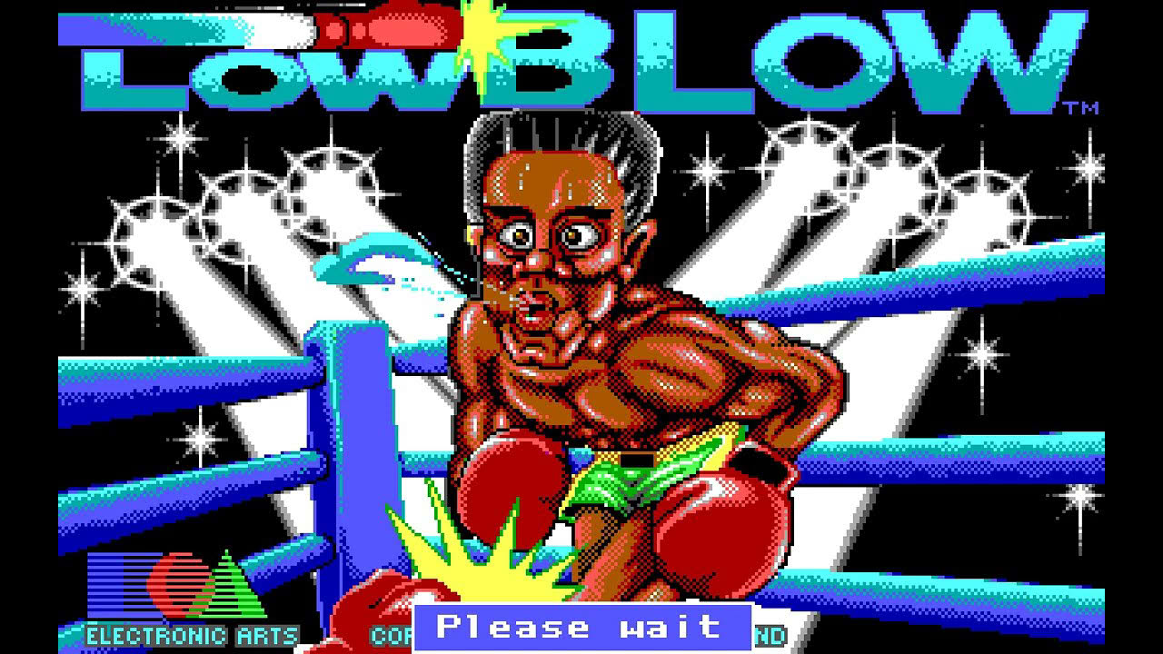 Low Blow (PC/DOS) 1990, EA, Synergistic Software