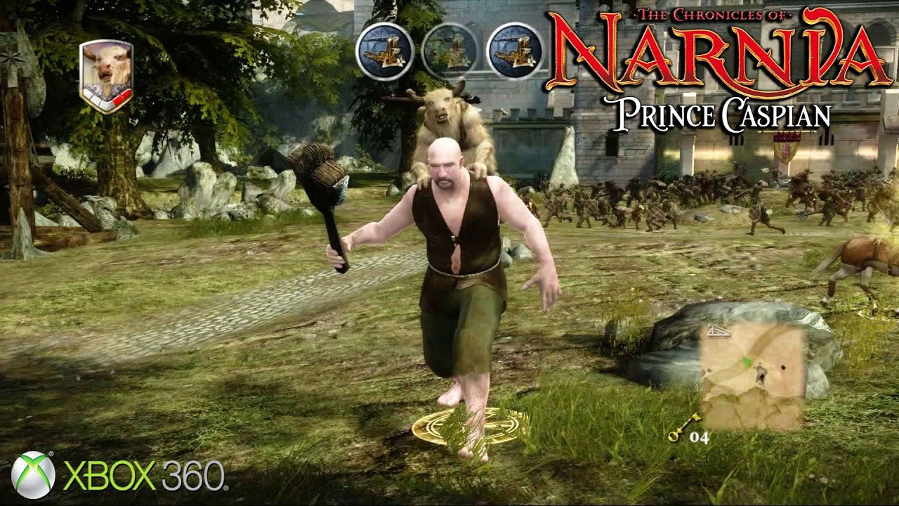 The Chronicles of Narnia: Prince Caspian - Xbox 360 / Ps3 Gameplay (2008)