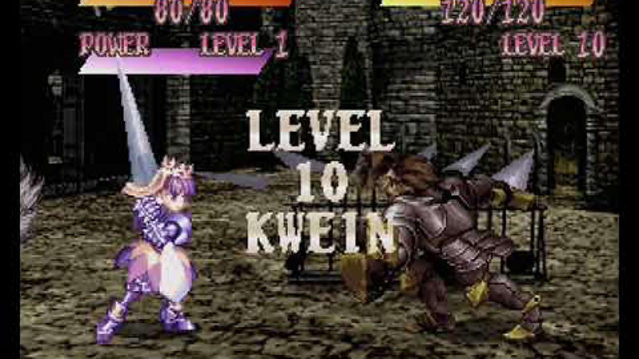 Princess Crown - Sega Saturn - OSSC / RGB - Game sample 01