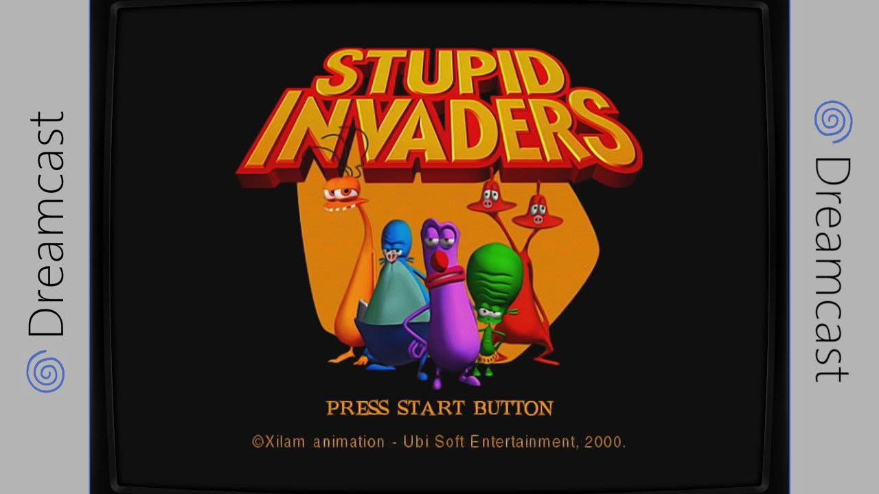 [Dreamcast] Stupid Invaders Playthrough Part 1 (1440p)