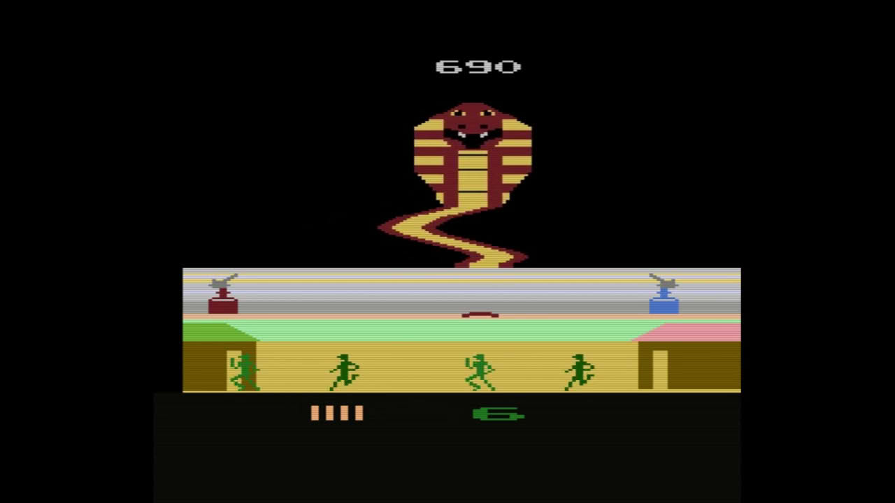 ACTION MAN : ACTION FORCE  (1983) - Atari 2600 Gameplay