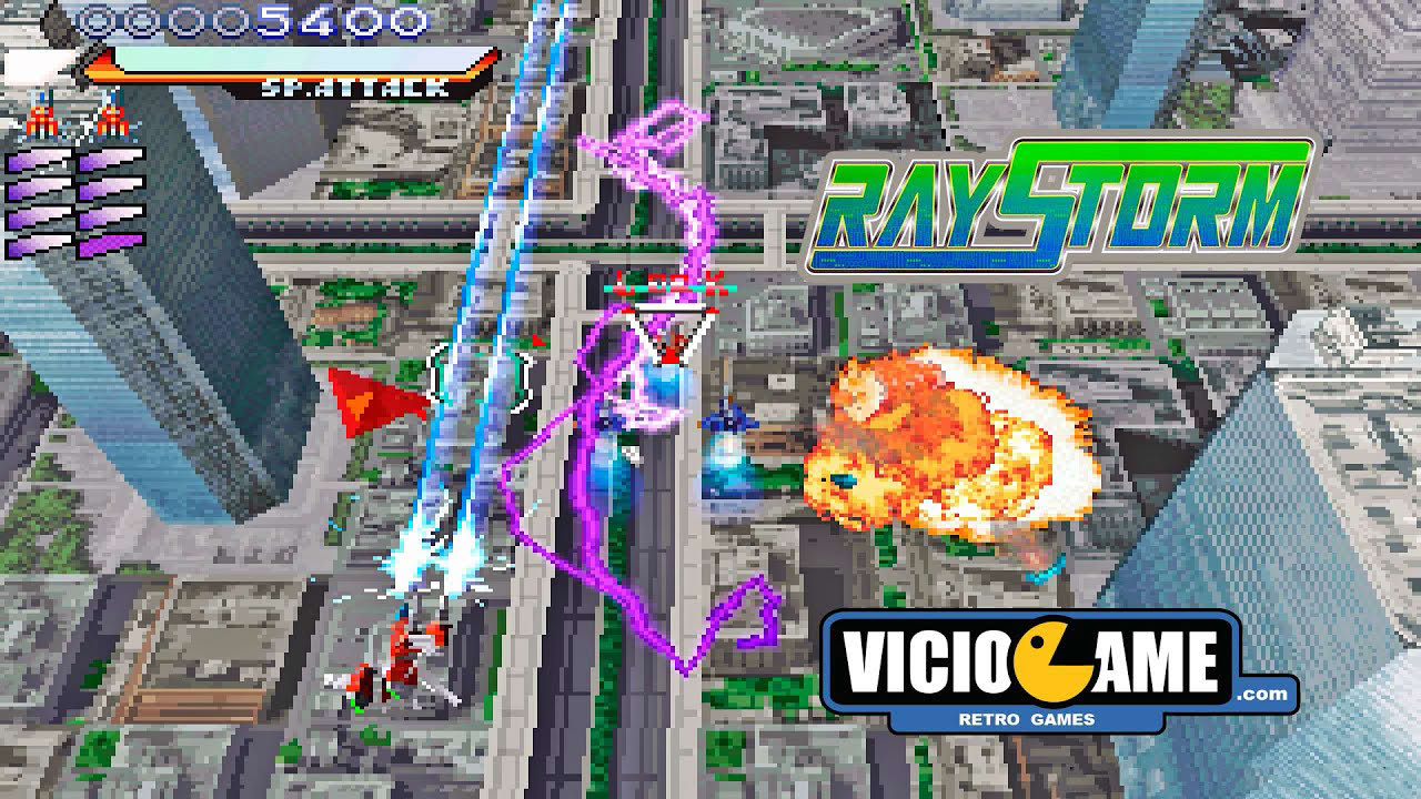🎮 RayStorm (Arcade) Complete Gameplay