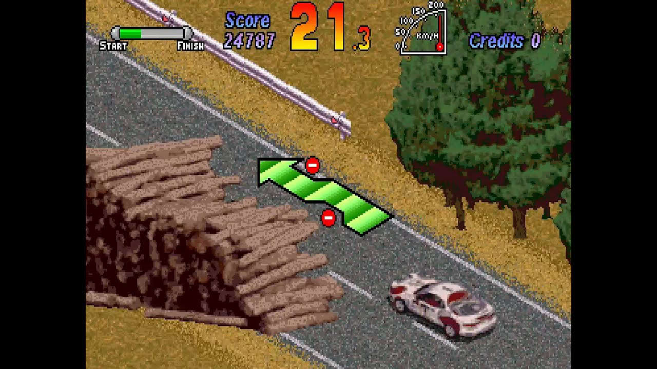 World Rally Championship (Arcade) [Gaelco] Playthrough 1 Credit 5 duros