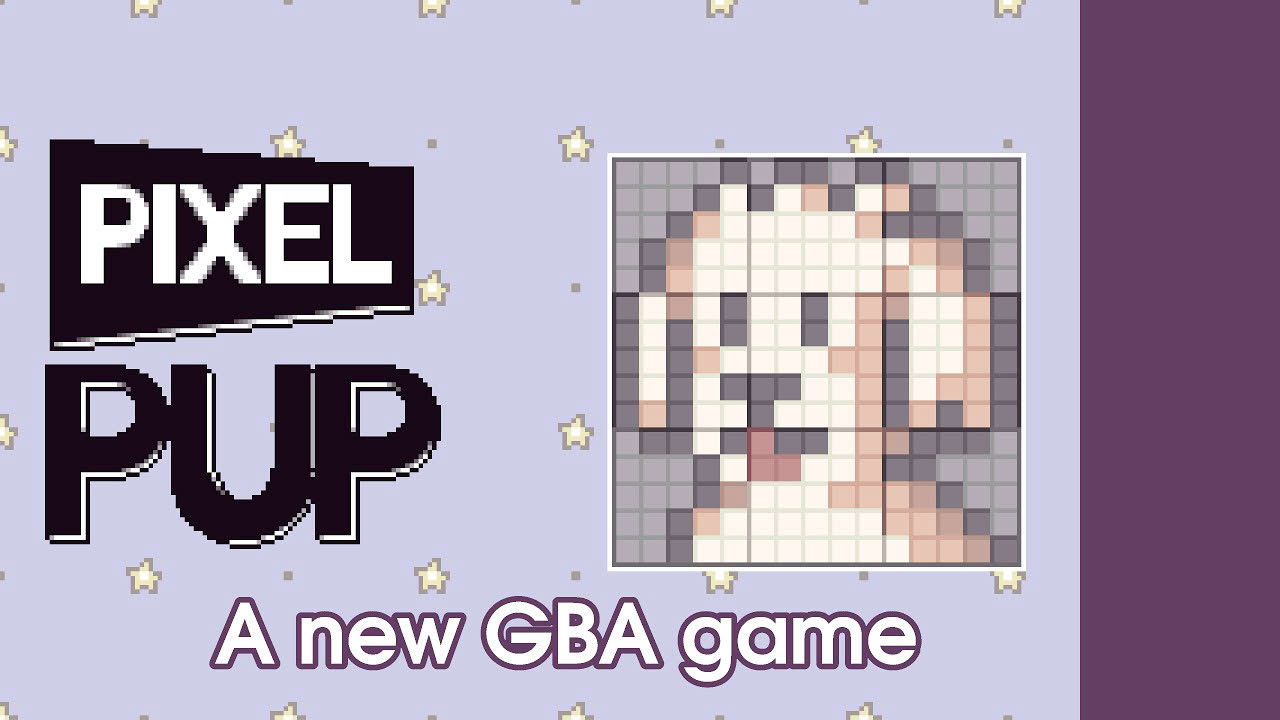 Pixel Pup, nonograms for the GBA, demo available now