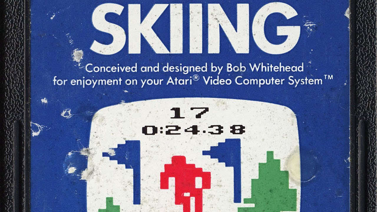 Classic Game Room - Activision's SKIING for Atari 2600 review