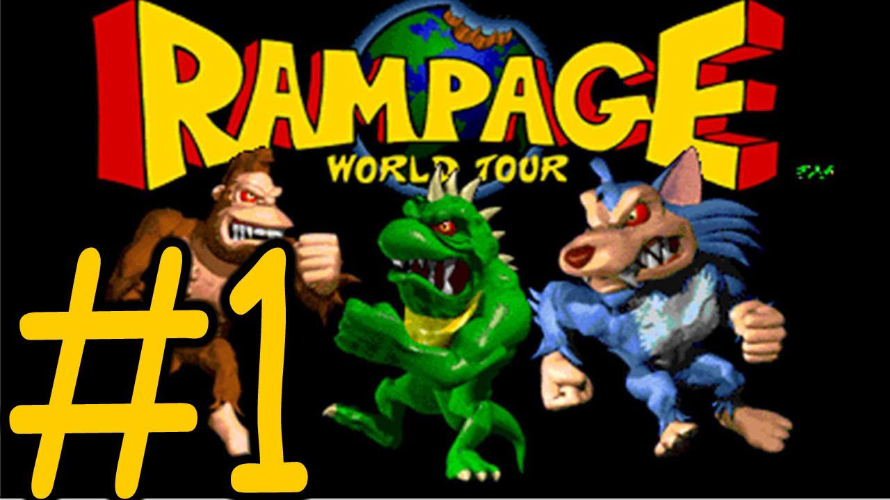 Rampage World Tour Walkthrough Part 1