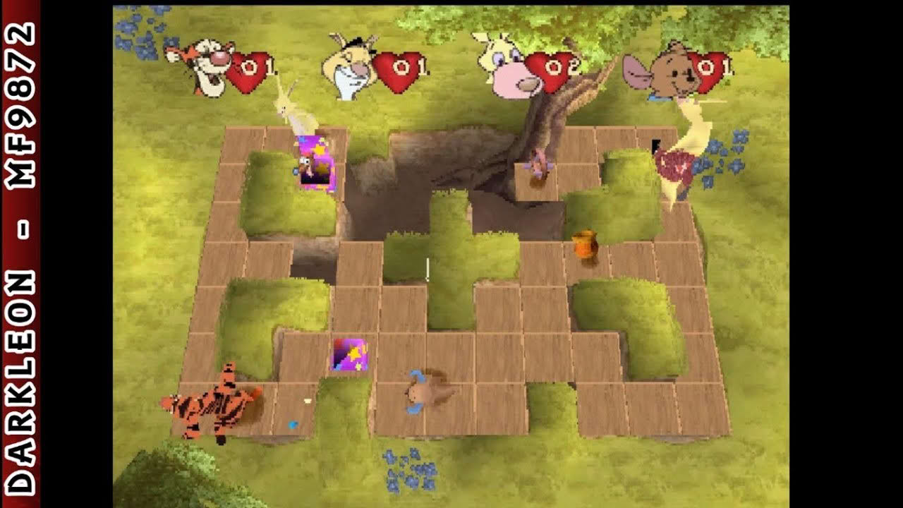 PlayStation - Disney's - Pooh's Party Game - In Search of the Treasure (2001)