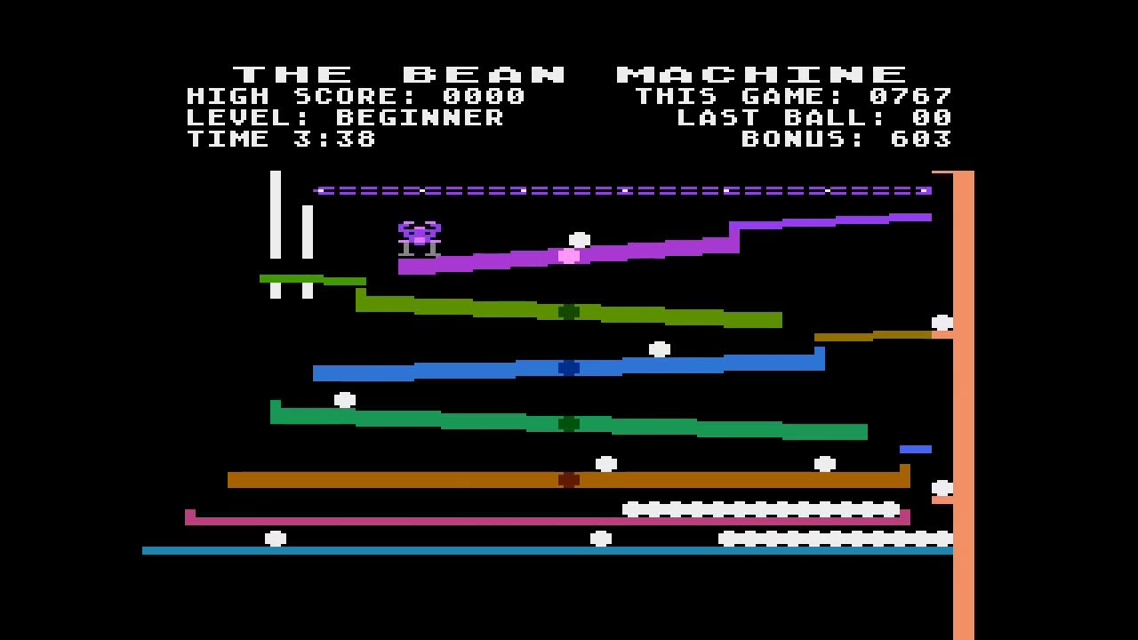 ATARI XL / XE =+ THE BEAN MACHINE