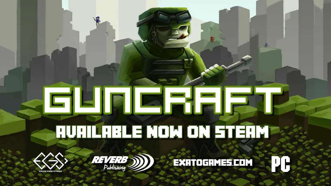 Guncraft Official Steam Launch Trailer!