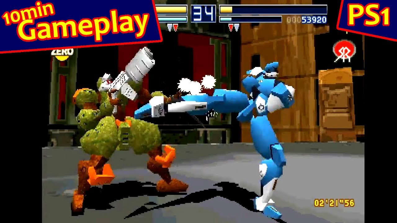 Zero Divide ... (PS1) Gameplay