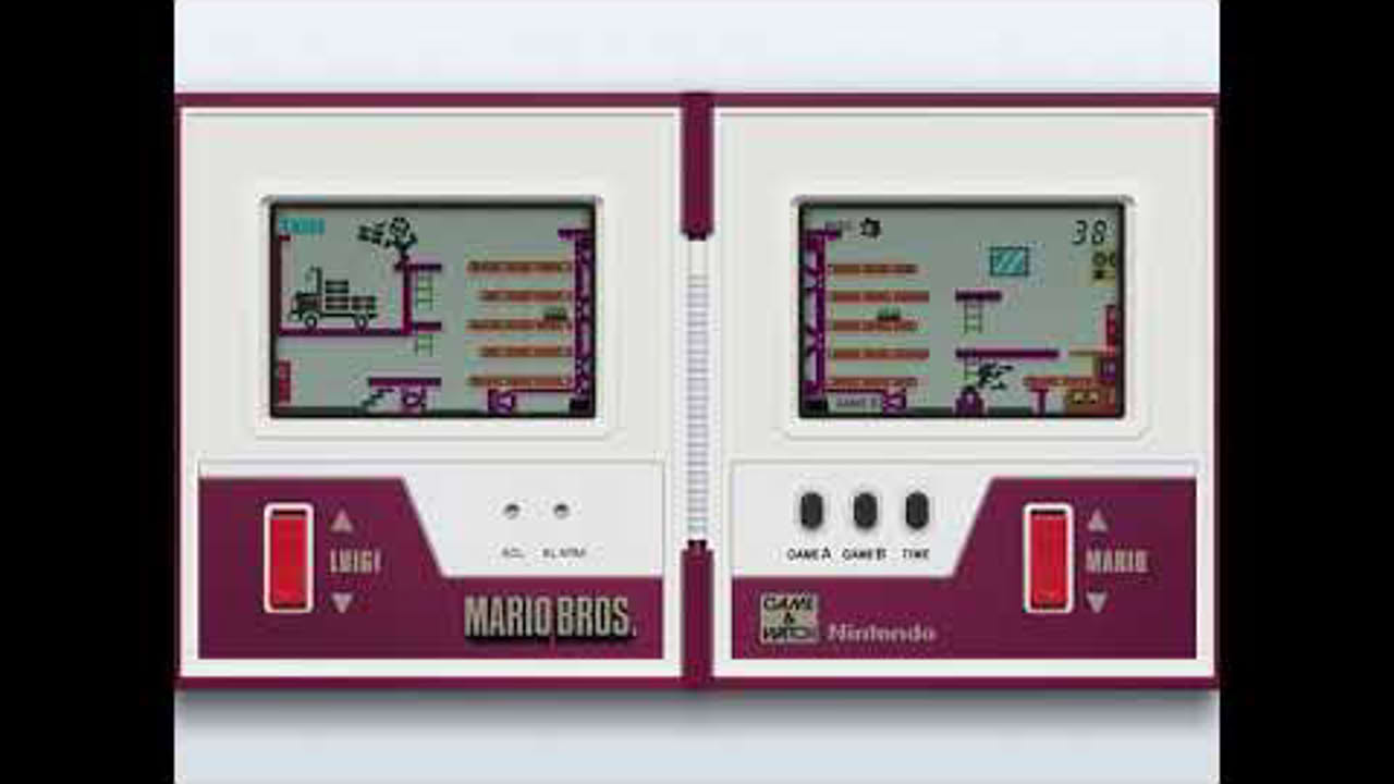 Game & Watch - Mario Bros. (c)1983 Nintendo [MAME emulation footage]