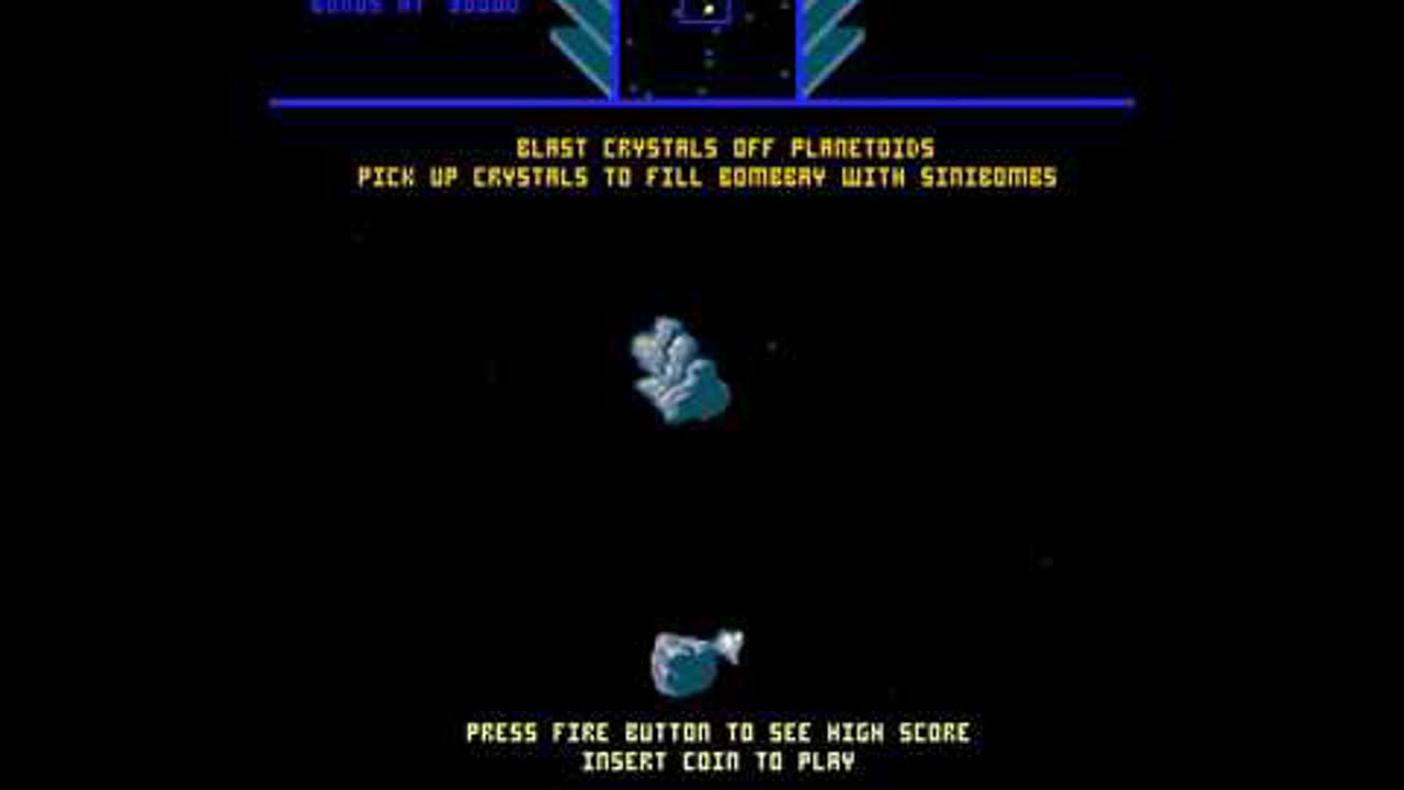 Arcade Longplay [715] Sinistar