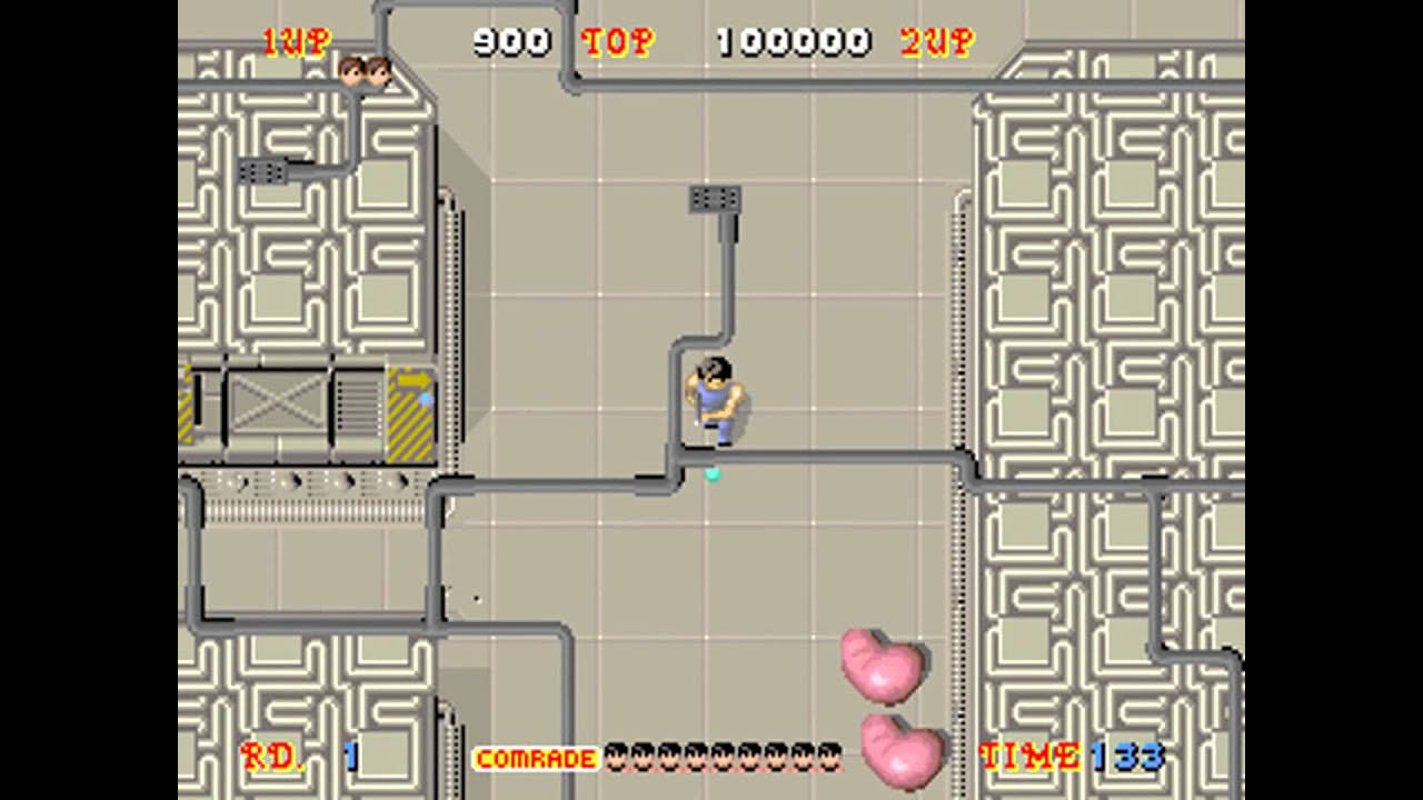 Alien Syndrome (set 4, System 16B, unprotected) [MAME] [shortplay]