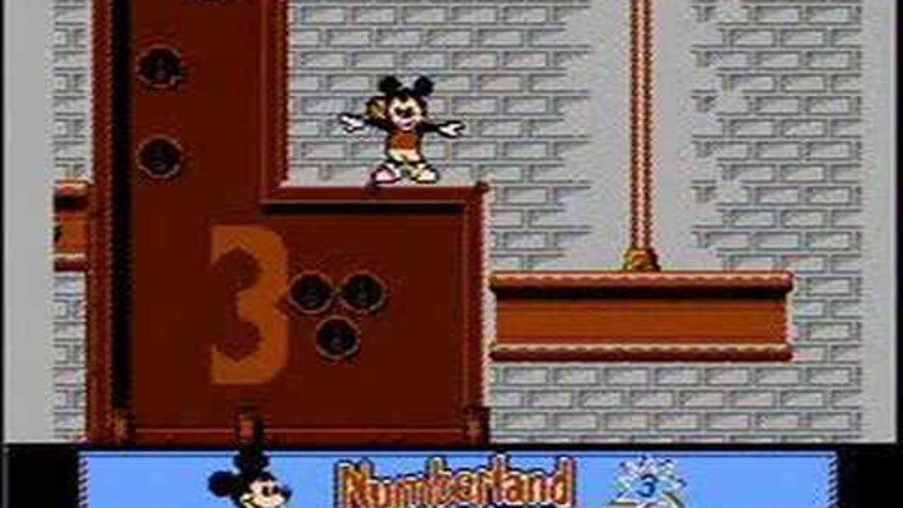 Mickey's Adventure in Numberland (NES) - Hi-Tech Expressions, Mar 1994 | NESguide 240p