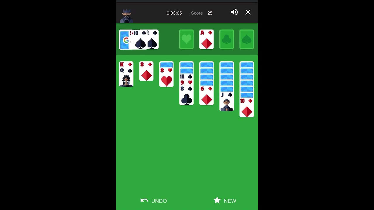 Google Solitaire - Hard Level #16