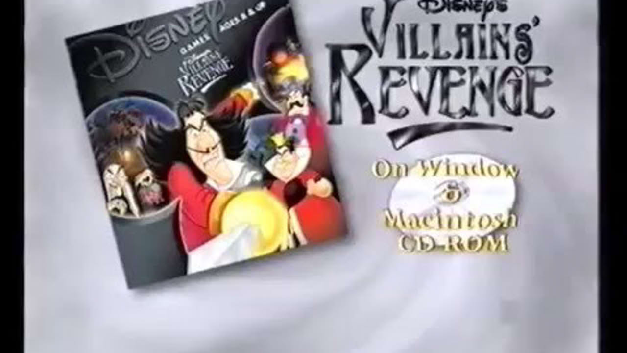 Disney's Villeins Revenge game trailer (VHS Capture)