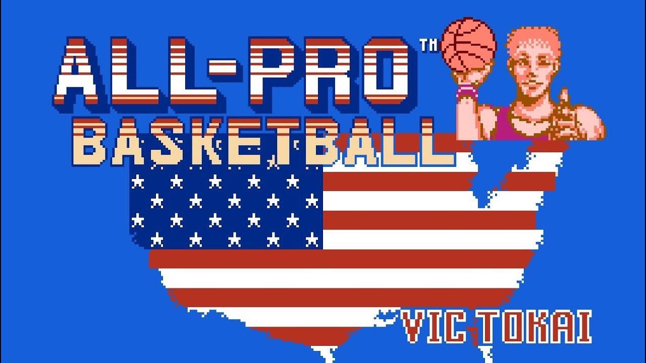 All Pro Basketball (NES) - Vic Tokai, Dec 1989 | NESguide 240p