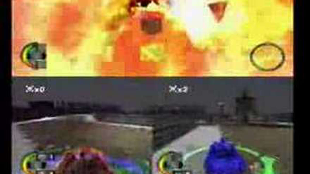 WDL Thunder Tanks Gameplay PS2 Playstation  (www.chilloutgames.co.uk)