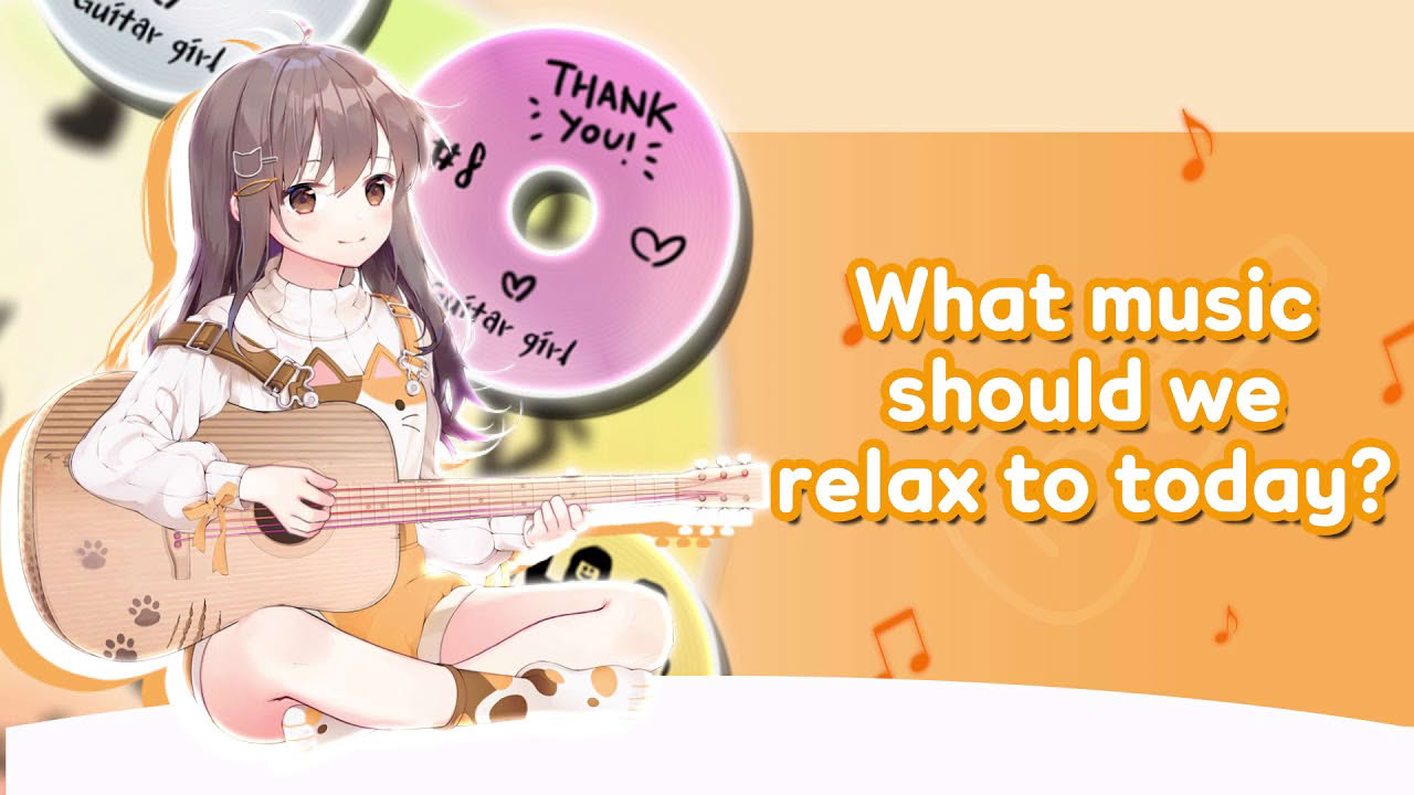 Guitar Girl : Relaxing Music Game