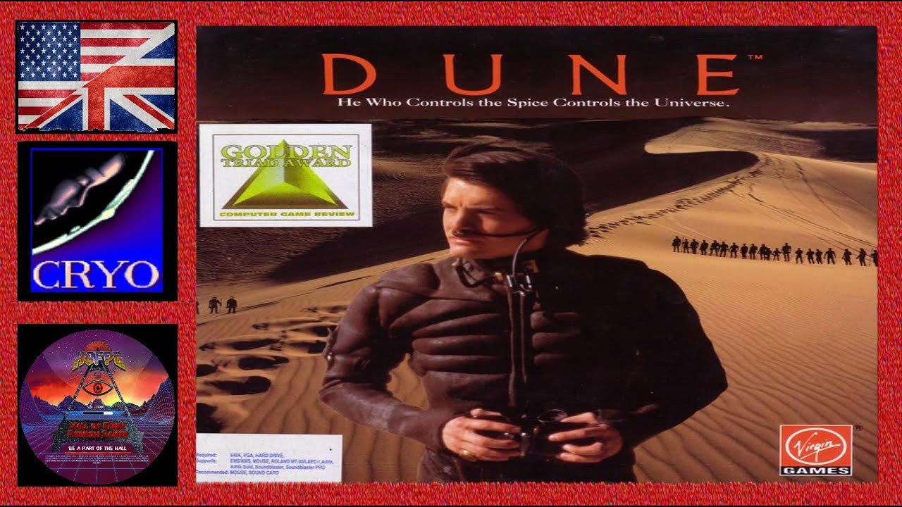 Dune (1992) PC 1st-person Sci-fi Adventure