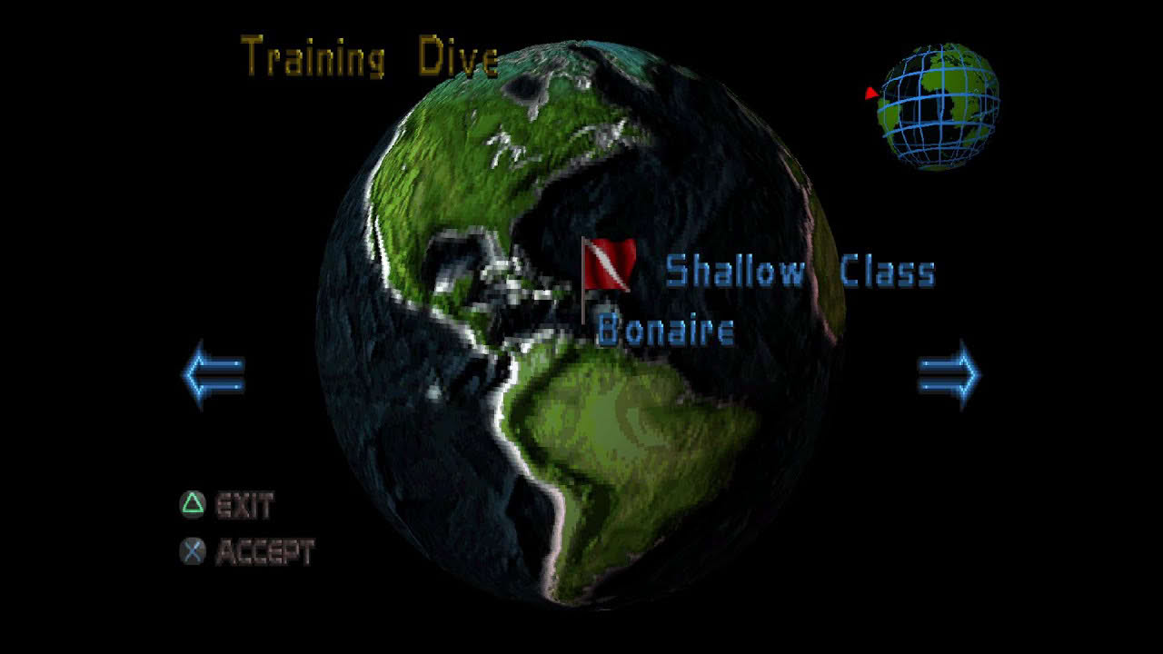 Treasures of the Deep (PS1) Playthrough - (M1: Training Dive)