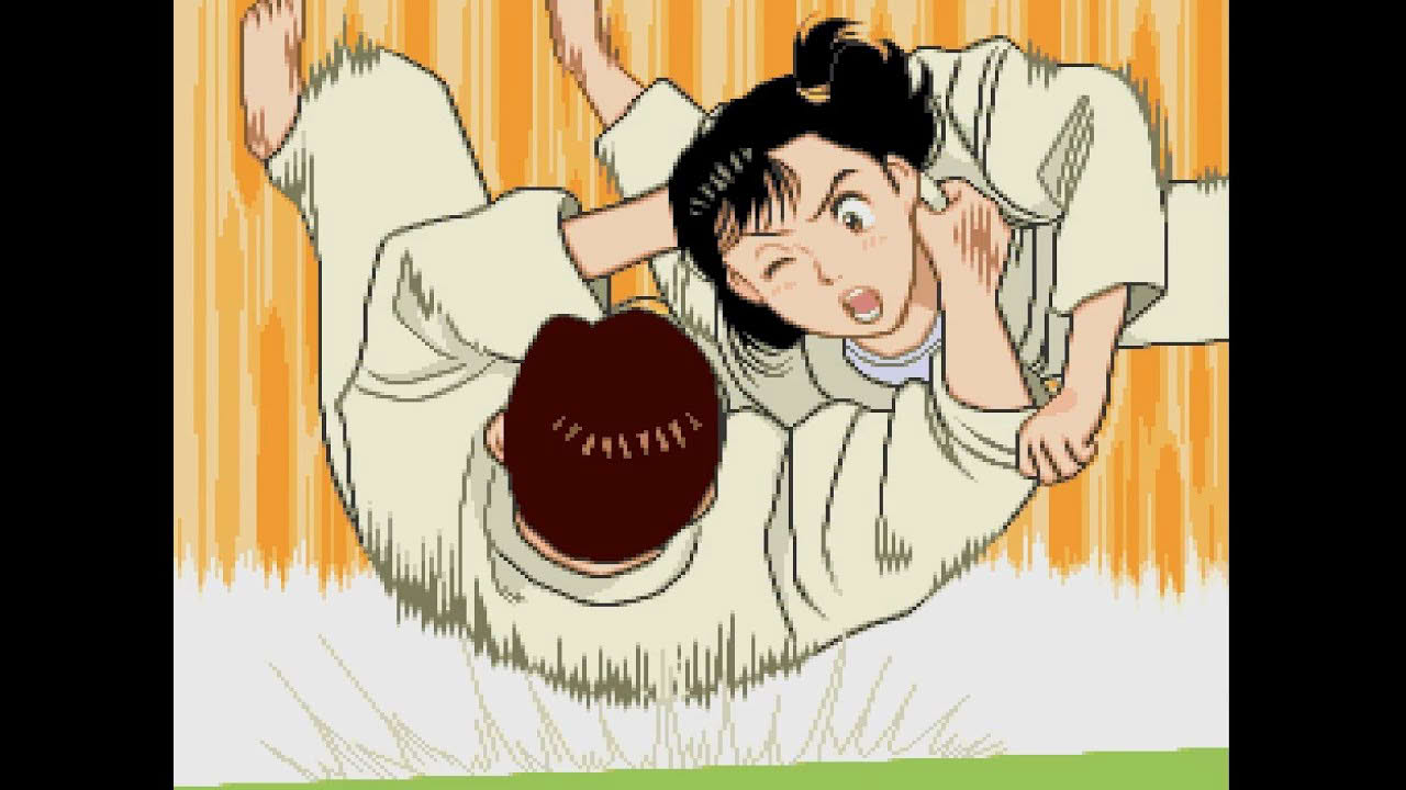 【PCE】YAWARA!2 名場面「猪熊柔、五人抜き！」