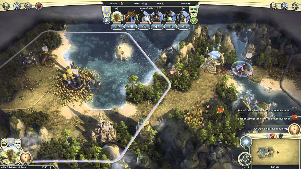 Age of Wonders III - Golden Realms DLC Gameplay trailer
