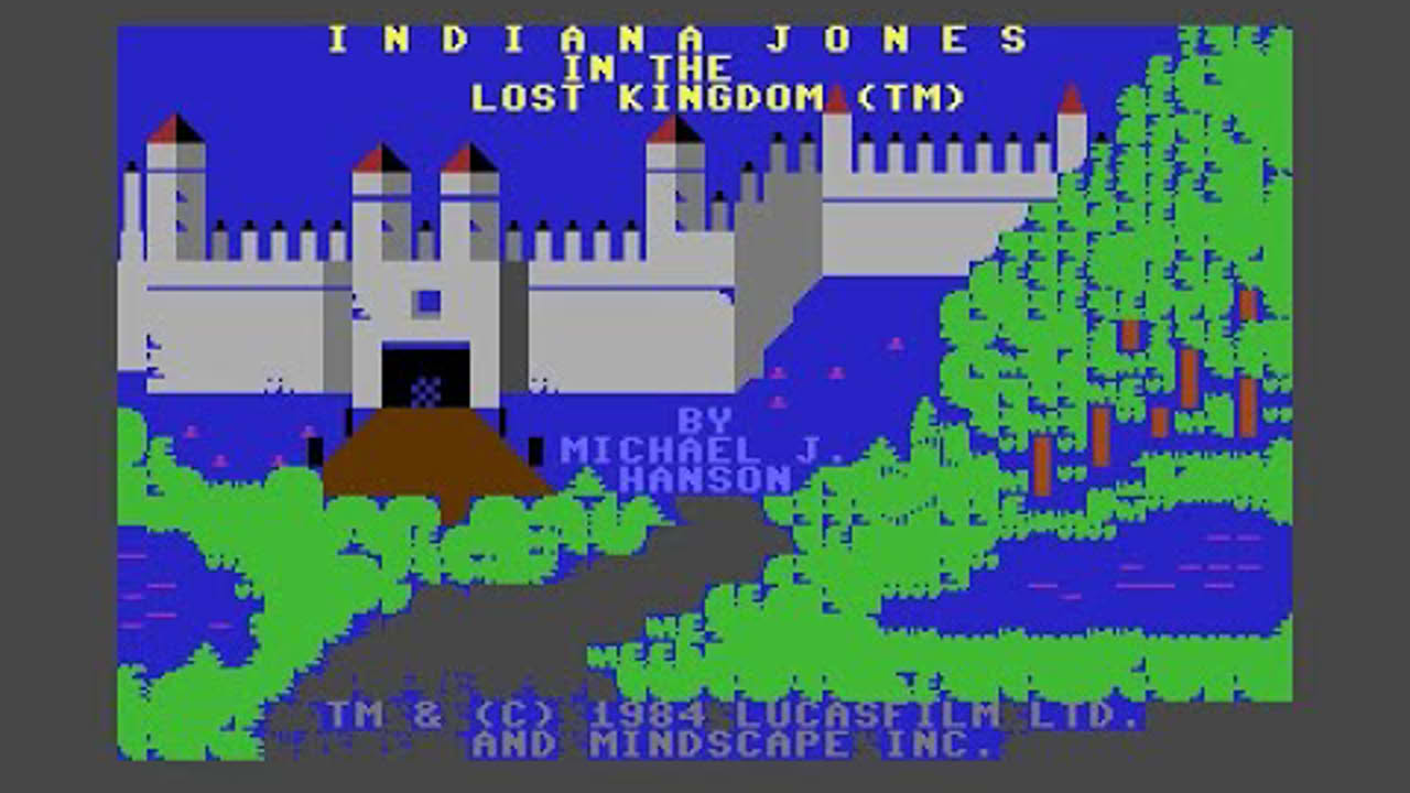 Commodore 64 Longplay [160] Indiana Jones in the Lost Kingdom (EU)