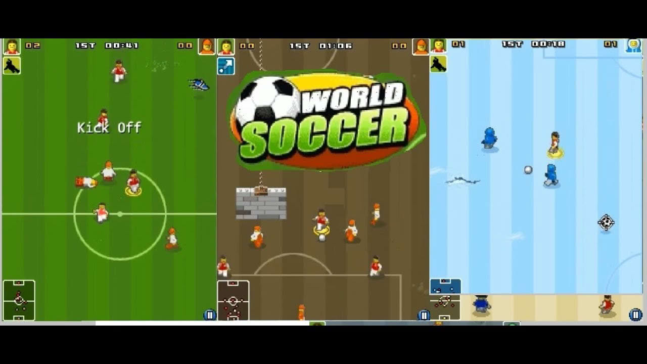 Lego World Soccer Java Nostalgic Game for Sony Ericsson Mobile