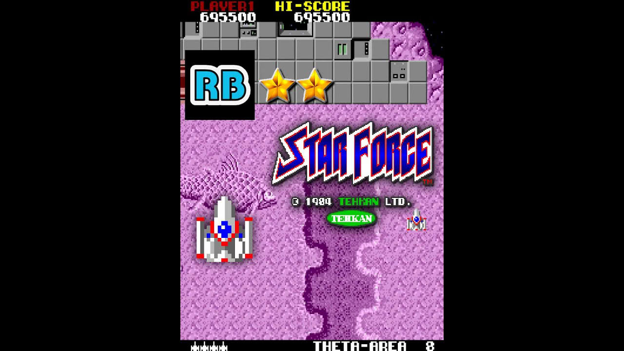 1984 [60fps] Star Force 10265700pts