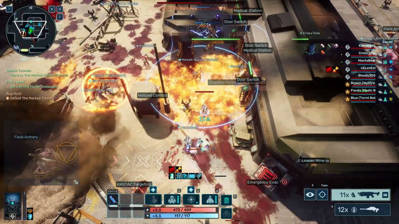 The Red Solstice 2 M.E.R.C. Nightmare DSC harv gameplay