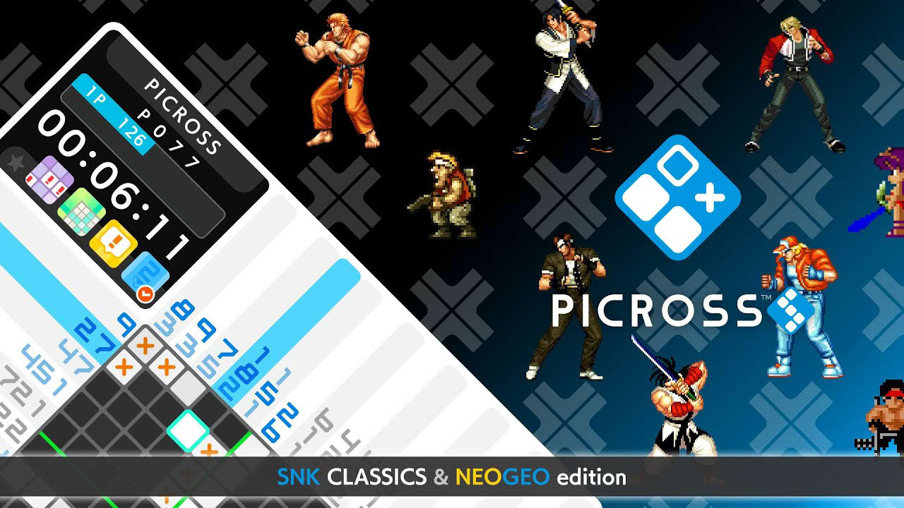 PICROSS S SNK CLASSICS & NEOGEO edition Trailer (Nintendo Switch)