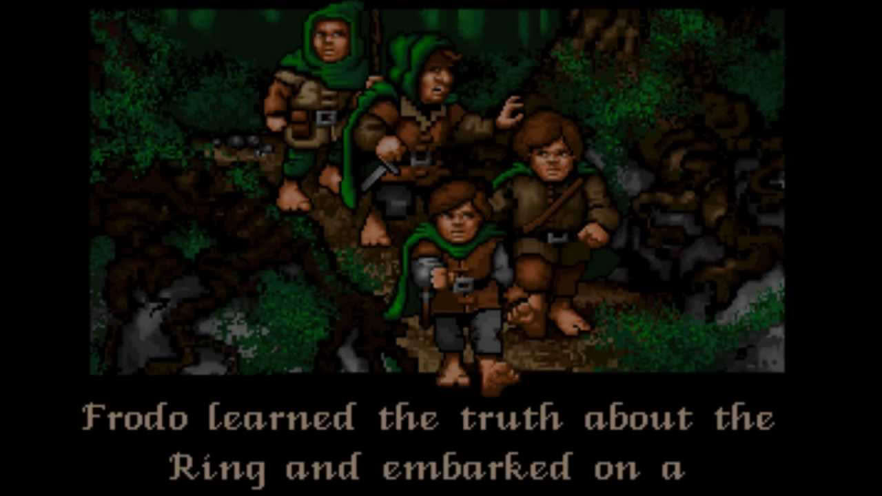 J.R.R. Tolkien's Lord of the Rings, Vol.II: The Two Towers (MS-DOS) Intro und Gameplay