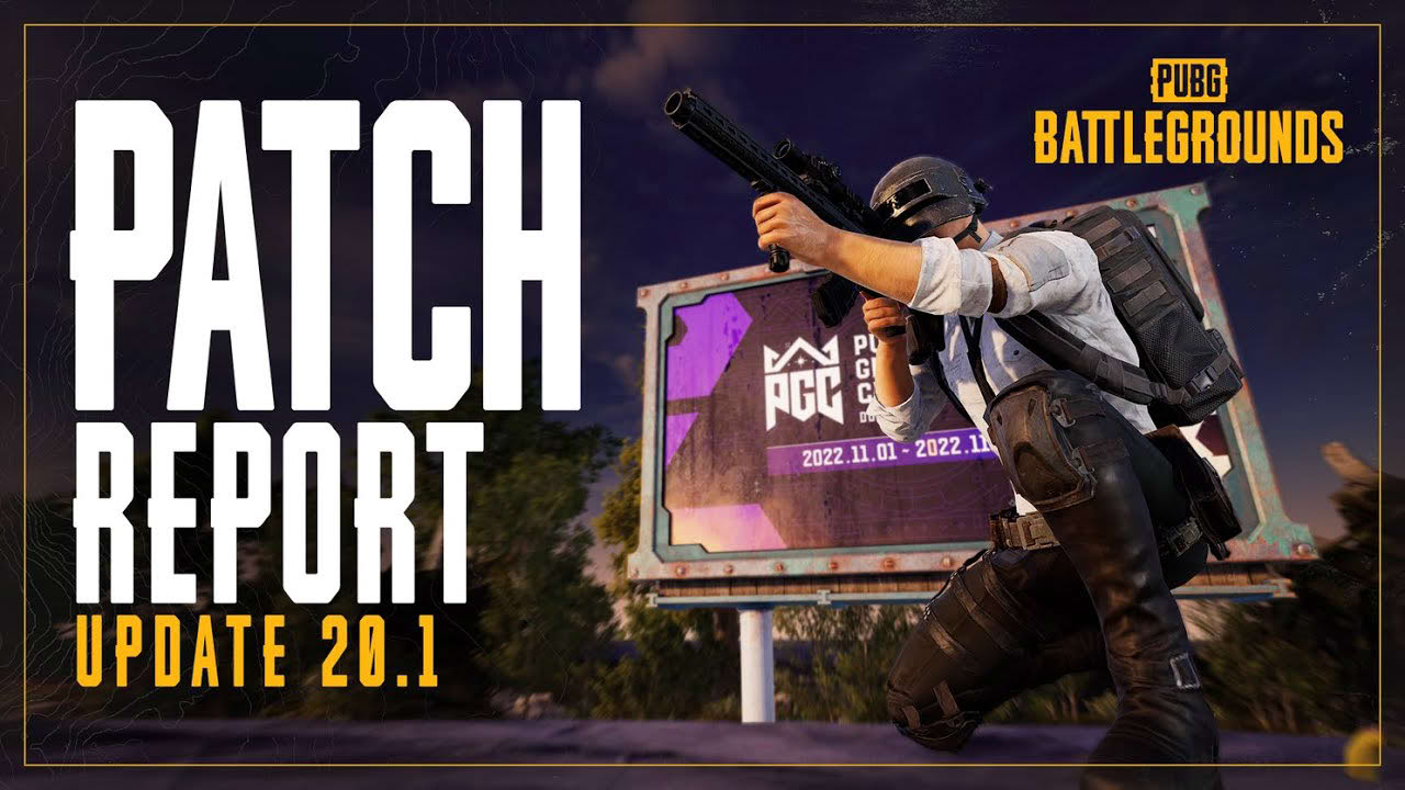 Patch Report: Update 20.1 | PUBG: BATTLEGROUNDS EUROPE