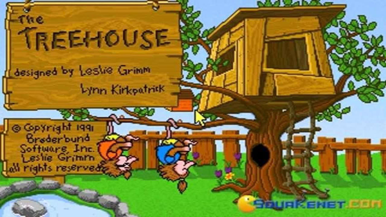 Treehouse, The gameplay (PC Game, 1991)
