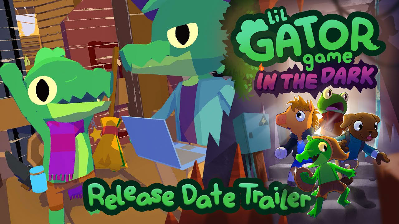 Lil Gator Game: In the Dark DLC | Release Date Announcement Trailer