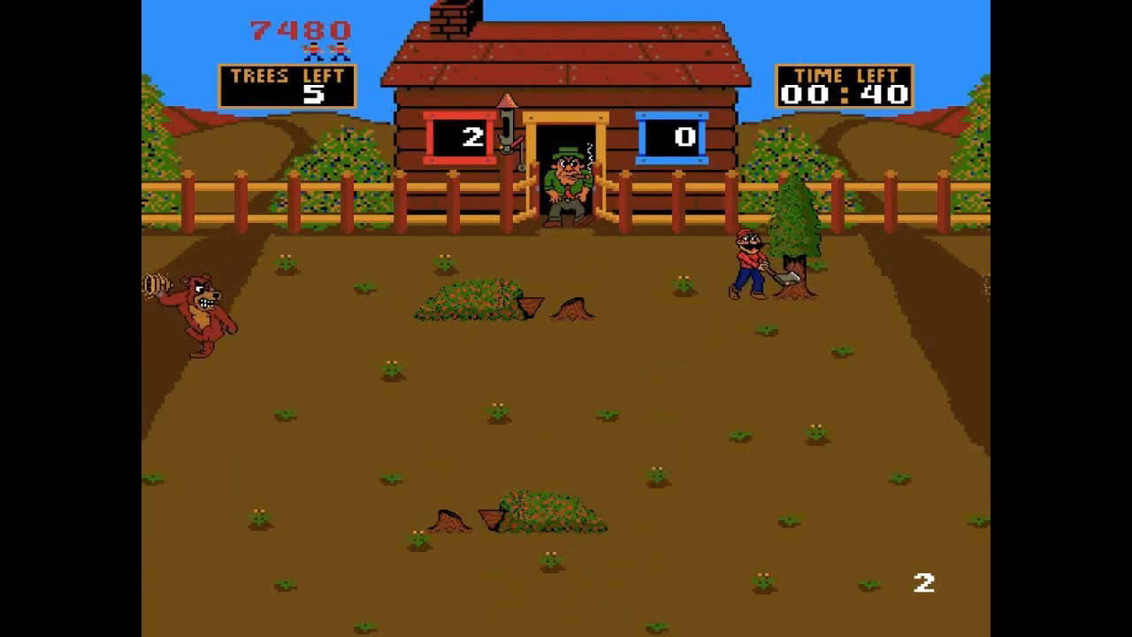 Timber Longplay (Arcade Game)