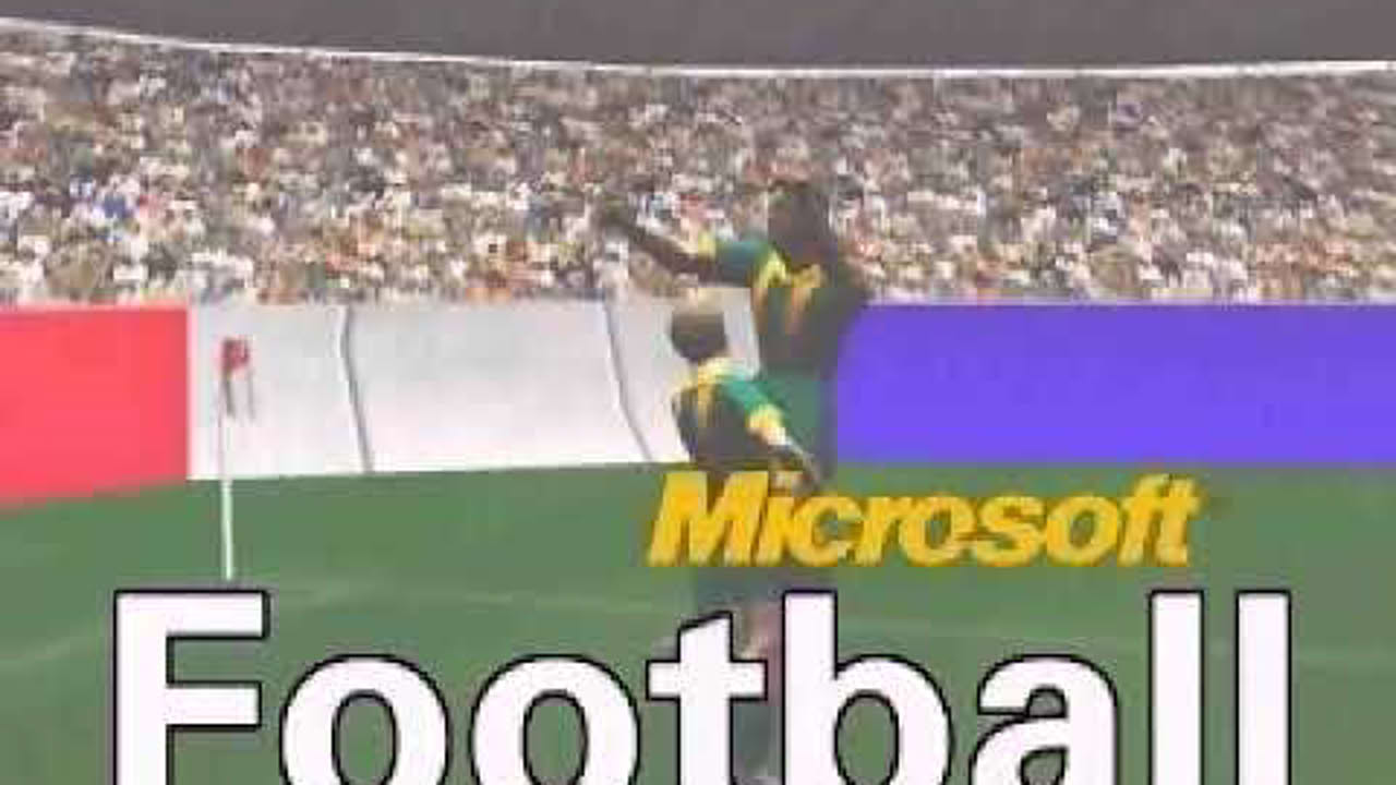 Microsoft Soccer - Video Game Trailer. (1996). PC Windows (Windows95)
