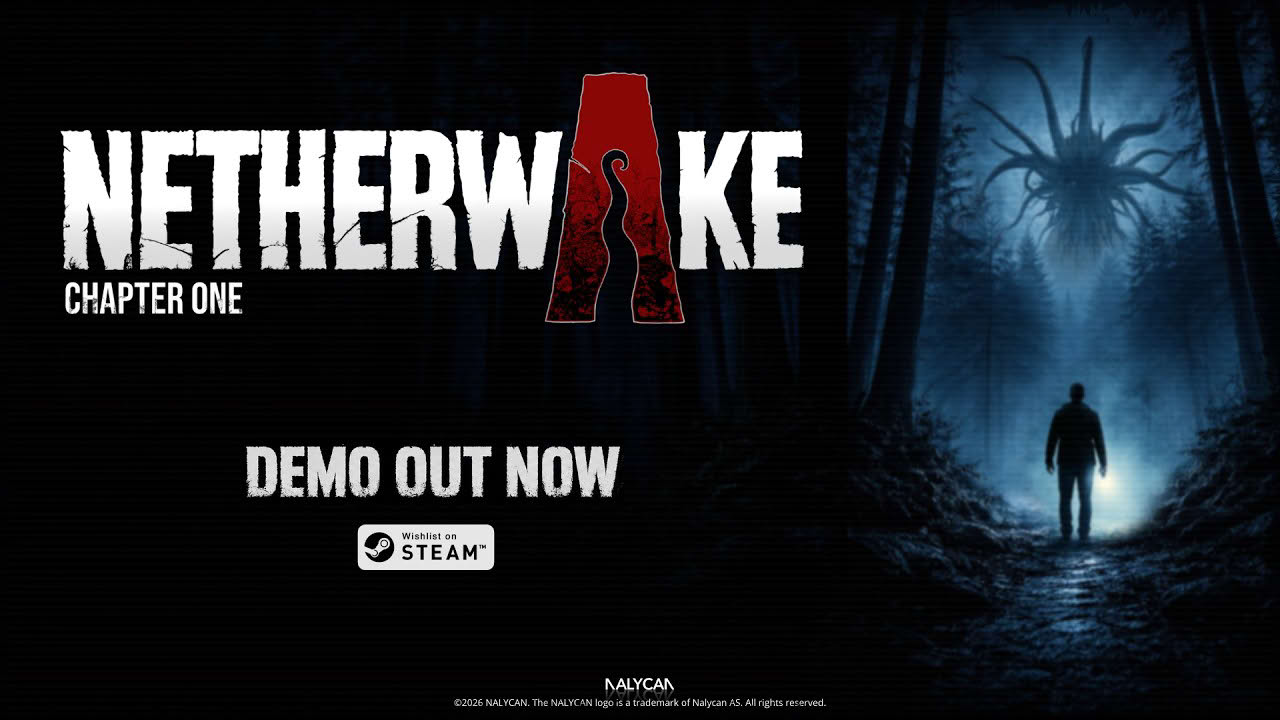 Netherwake - Official Demo Launch Trailer #horror #horrorgame #indiegame #indiehorror