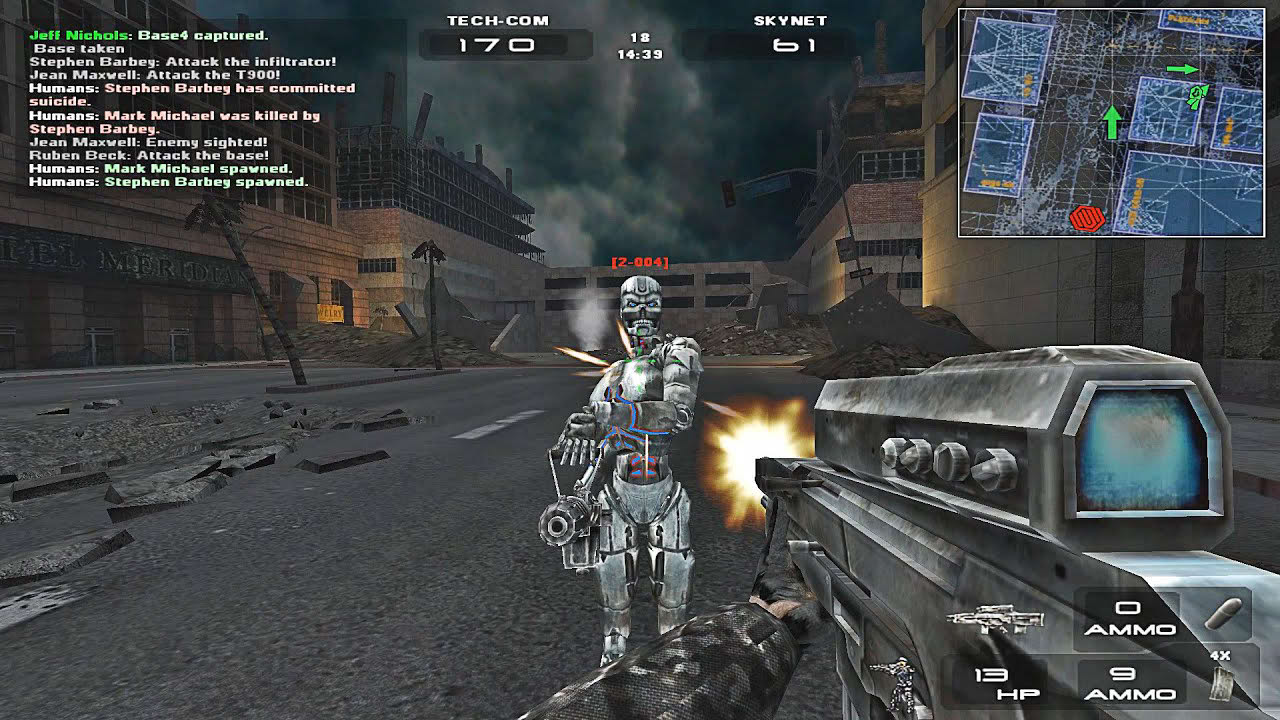 Terminator 3: War of the Machines Walkthrough # 1 (PLAZA)