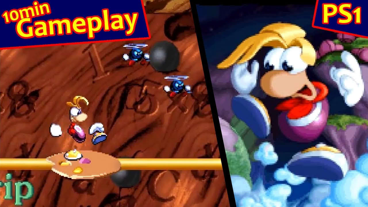 Rayman Brain Games ... (PS1) Gameplay