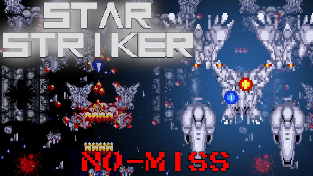 [PC-98] Star Striker - ALL Clear 1,969,576 (No-Miss)